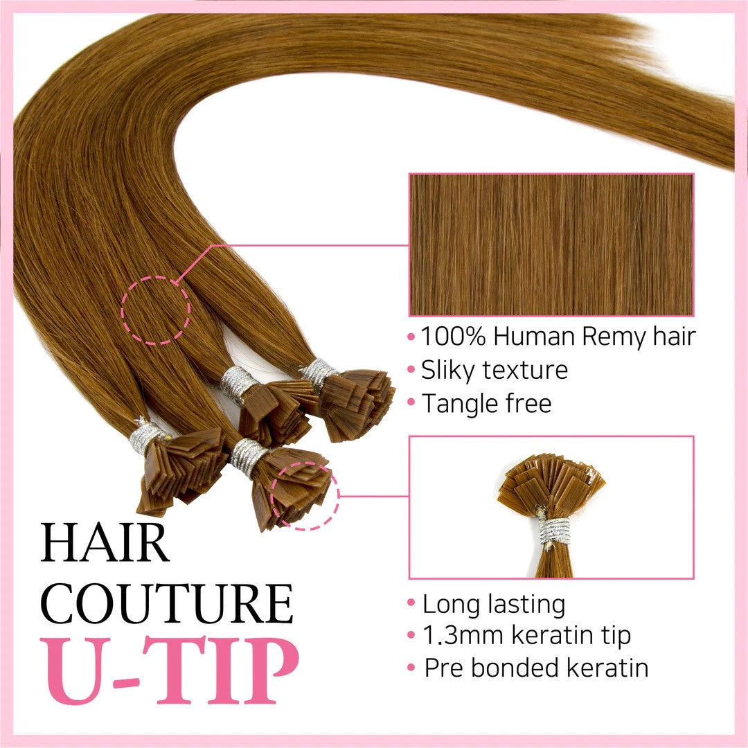 Hair Couture U-Tip Fusion Remy Human Hair Extension
