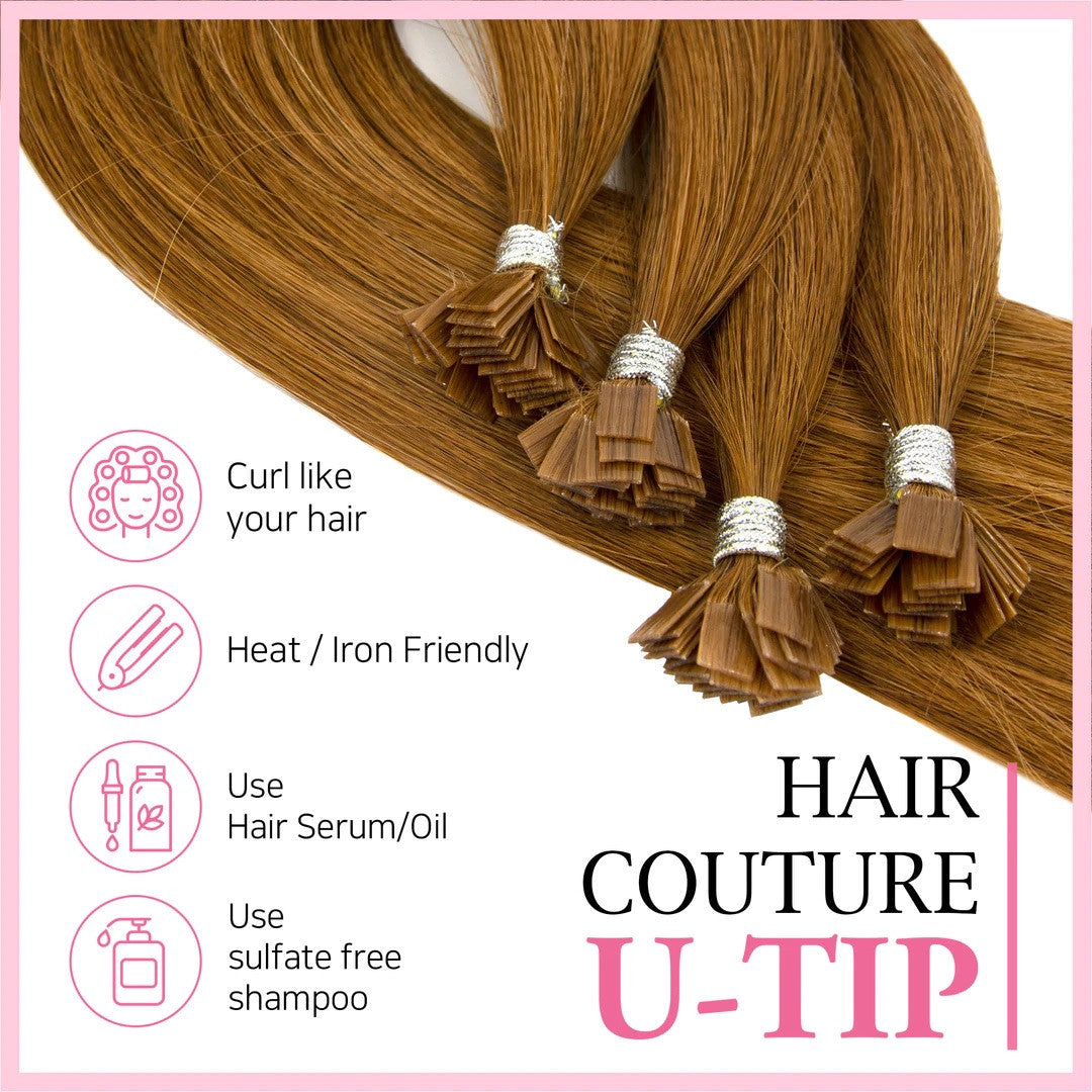 Hair Couture U-Tip Fusion Remy Human Hair Extension