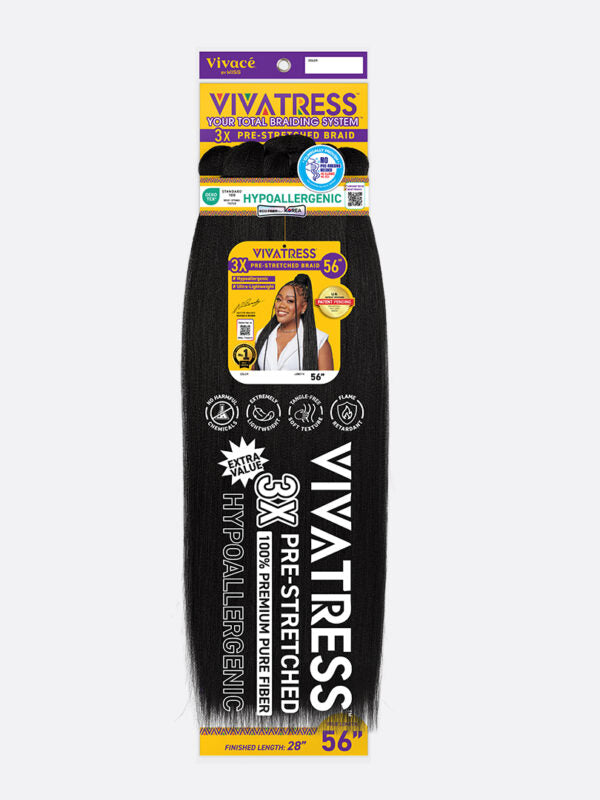 VIVACE Vivatress Pre-Stretched Braid 3X 56"
