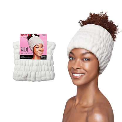 RED Extra Wide Spa Headband