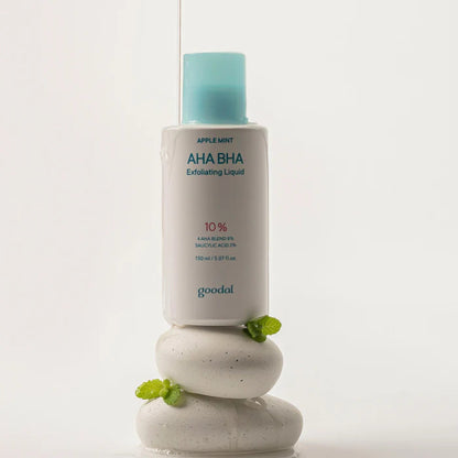 GOODAL Apple Mint AHA BHA Exfoliating 10% Liquid (5.07oz)