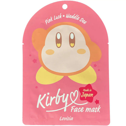 KIRBY Face Mask Pink Lush (1Sheet)