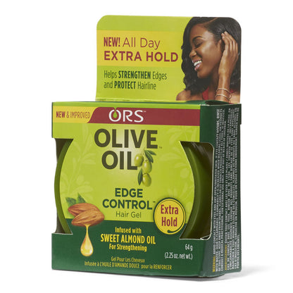 ORS Olive Oil Edge Control Hair Gel, Sweet Almond Oil