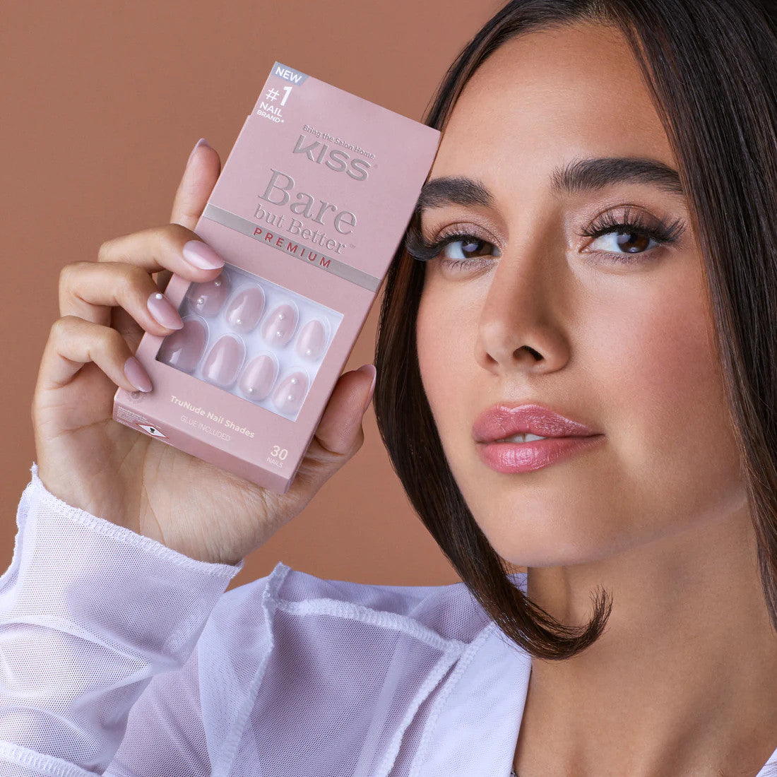 KISS Bare But Better Premium Nails - Slay
