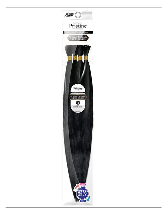 MANE CONCEPT Pristine 100% Human Hair Wet & Wavy Deep Bulk (18"- 24")