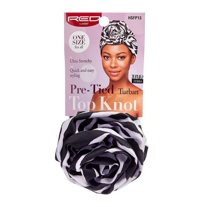 RED Satin Wrap Scarf & Turban